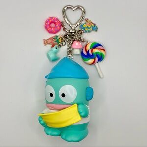 Miniso Sanrio Hangyodon DIY Keychain - Wipe the Sweat